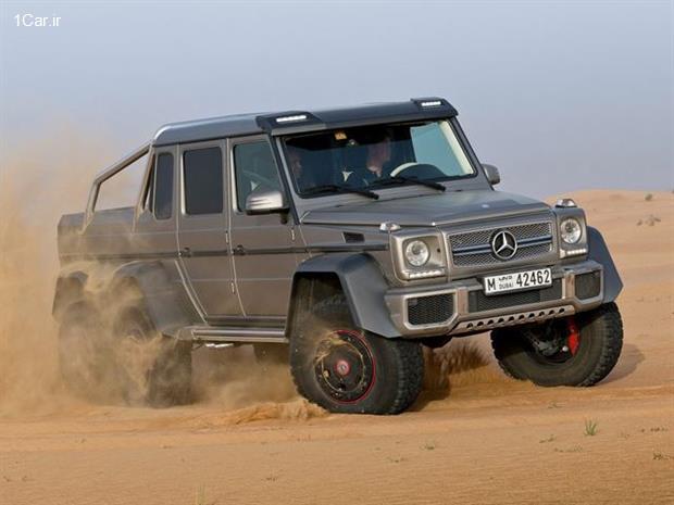 تولید G63 AMG 6x6 متوقف شد!